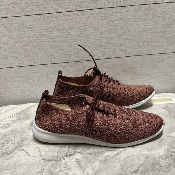 Cole Haan Zerogrand Stitch Burgundy size 9 - Picture 1 of 7